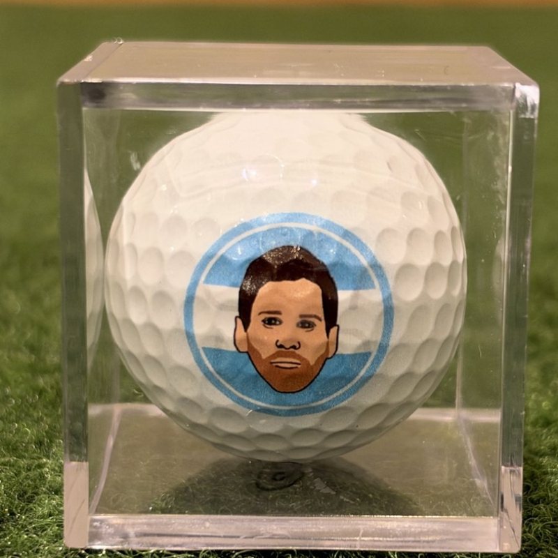 Vice golf ball: Lionel Messi