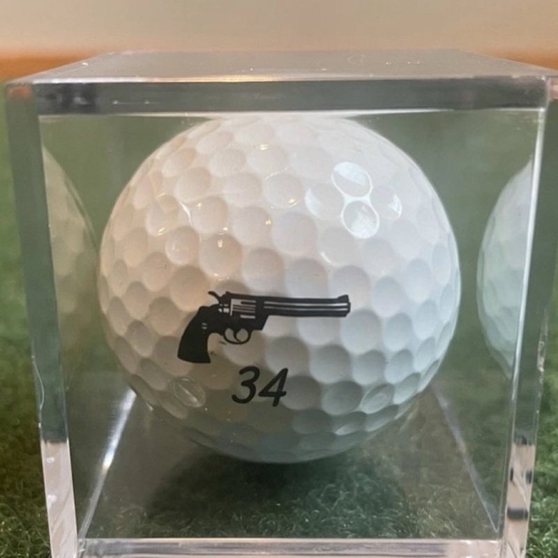 Vice golf ball: Tour Preferred #34 “Never Outgunned”