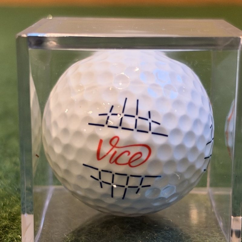 Vice golf ball: Sim Single, Unreleased Prototype